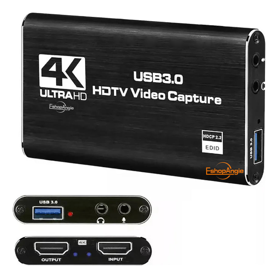 Capturadora Video HDTV 4K Ultra – Calidad de Grabación Excepcional