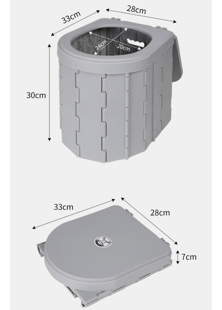 Inodoro Portátil Baño Plegable – Comodidad Para Camping