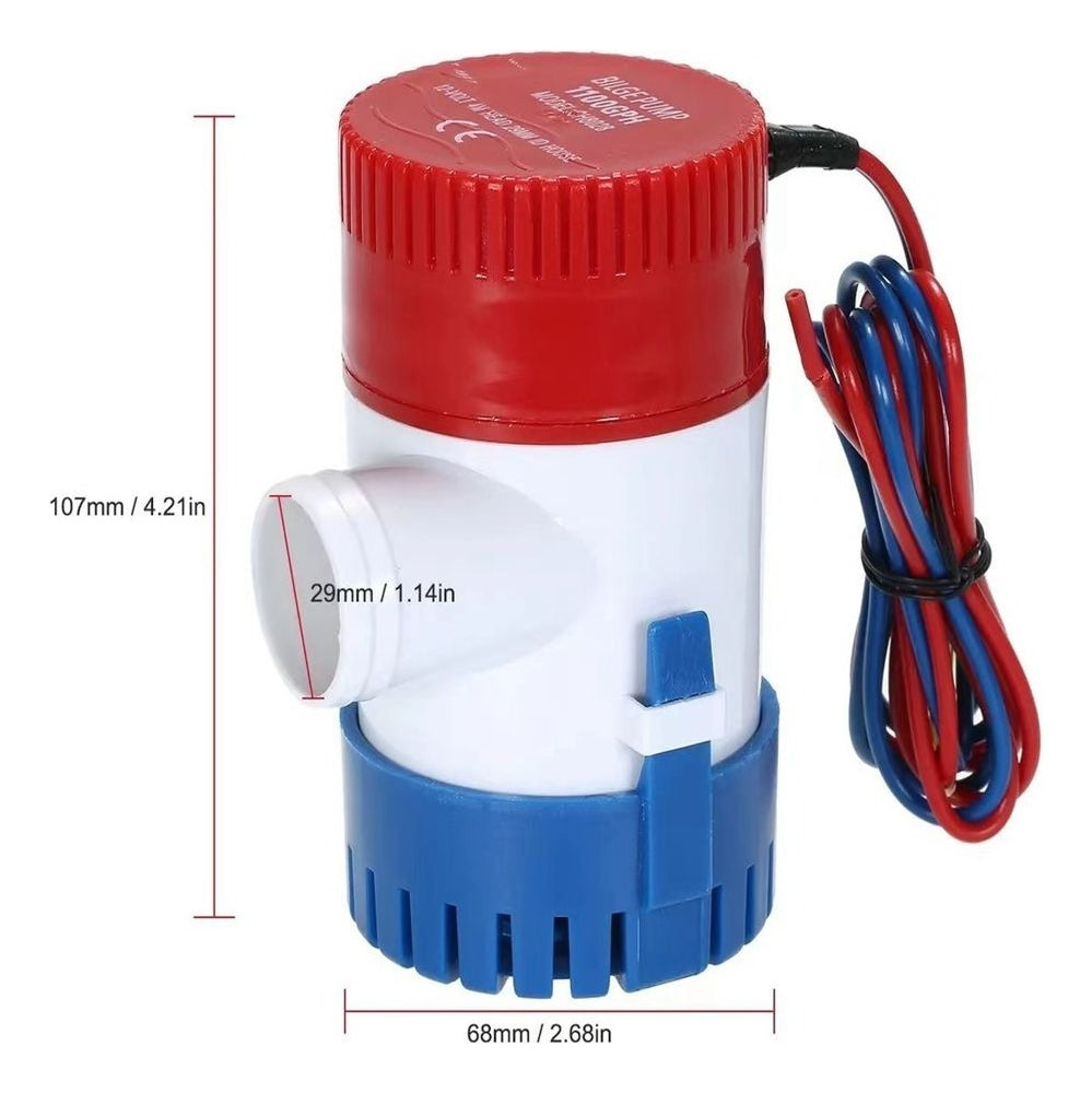 Marina Bomba Sumergible 12v 1100gph – Solución Eficiente Para Barcos