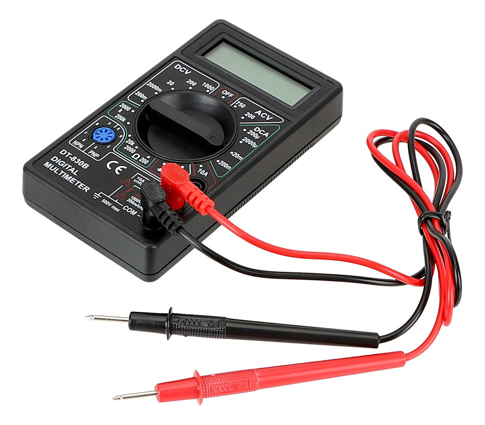 Marca Multitester Digital Multimetro Portatil Dt-830b – Medición Precisa y Confiable
