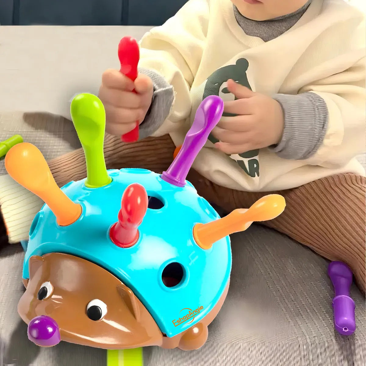 Juego Didáctico Encaje De Formas Y Figuras – Estimula La Motricidad Fina