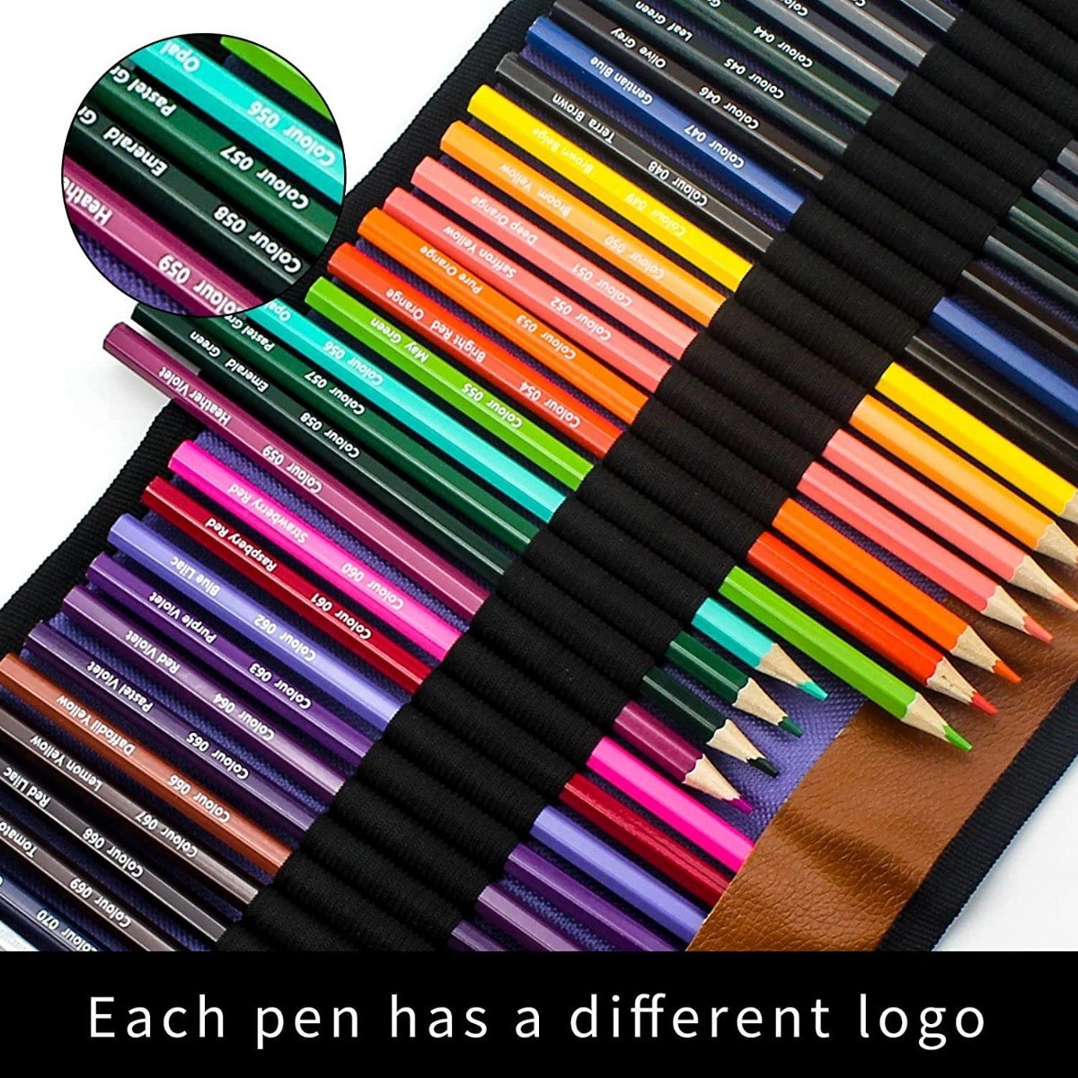 uego De 50 Lápices De Colores Profesionales – Experiencia Artística Excepcional