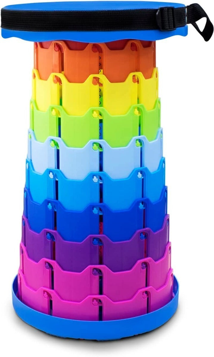 Taburete Plegable Portátil – Comodidad y Versatilidad en Color Azul