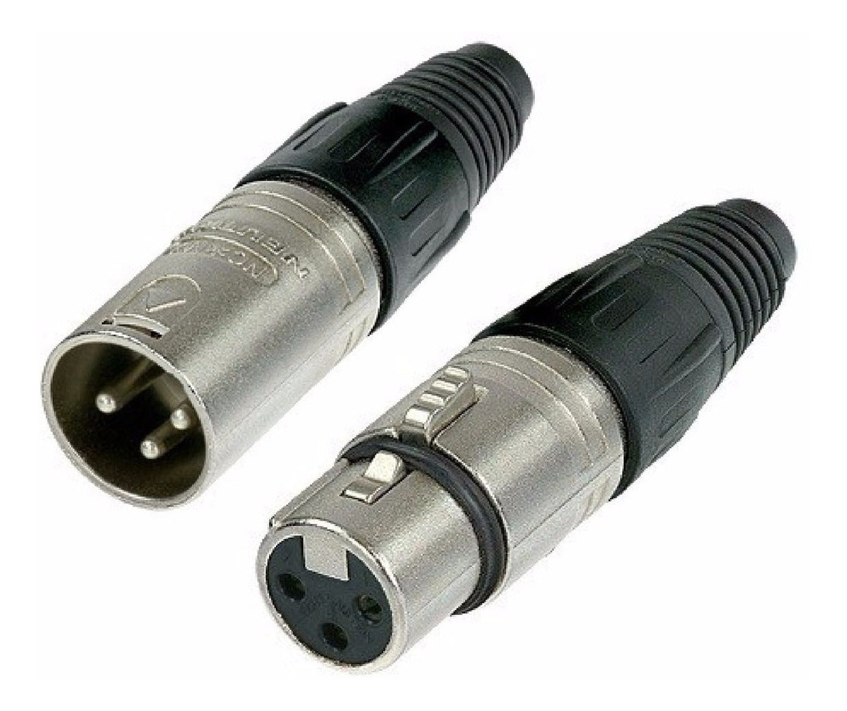 Cable XLR Macho Hembra 1 Metro – Conexión de Sonido Nítido y Profesional