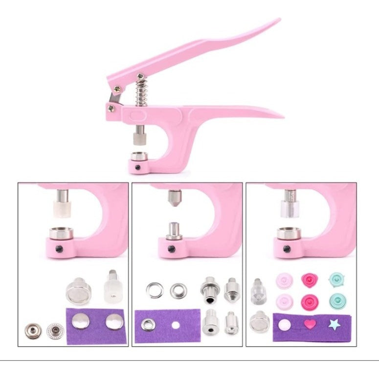 Kam Pinza Botón Presión 24 Colores – Solución Versátil para Costura y Manualidades