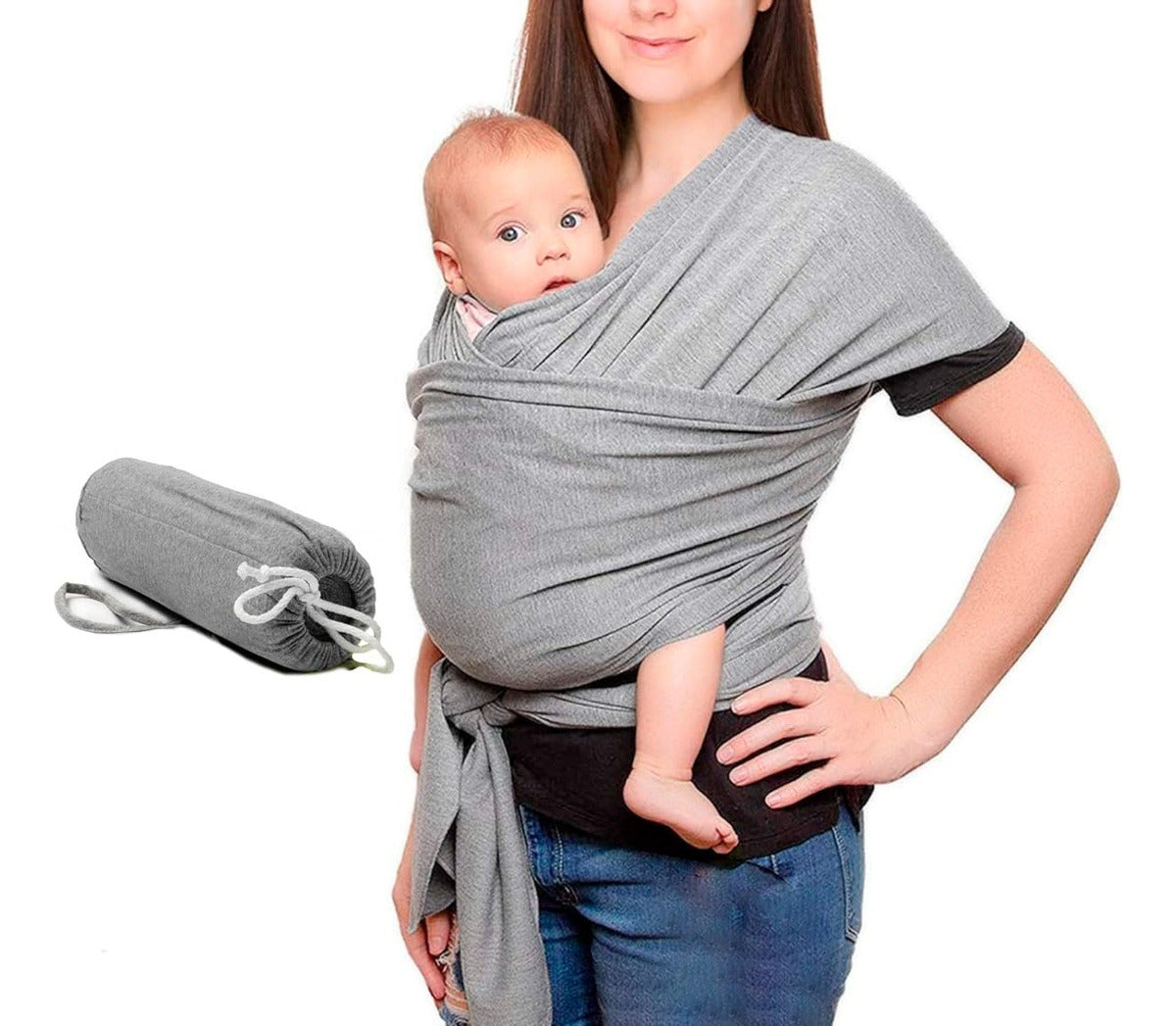 Fulares Portabebés Ergonómicos – Comodidad y Seguridad Desde Recién Nacidos A 18 Kg