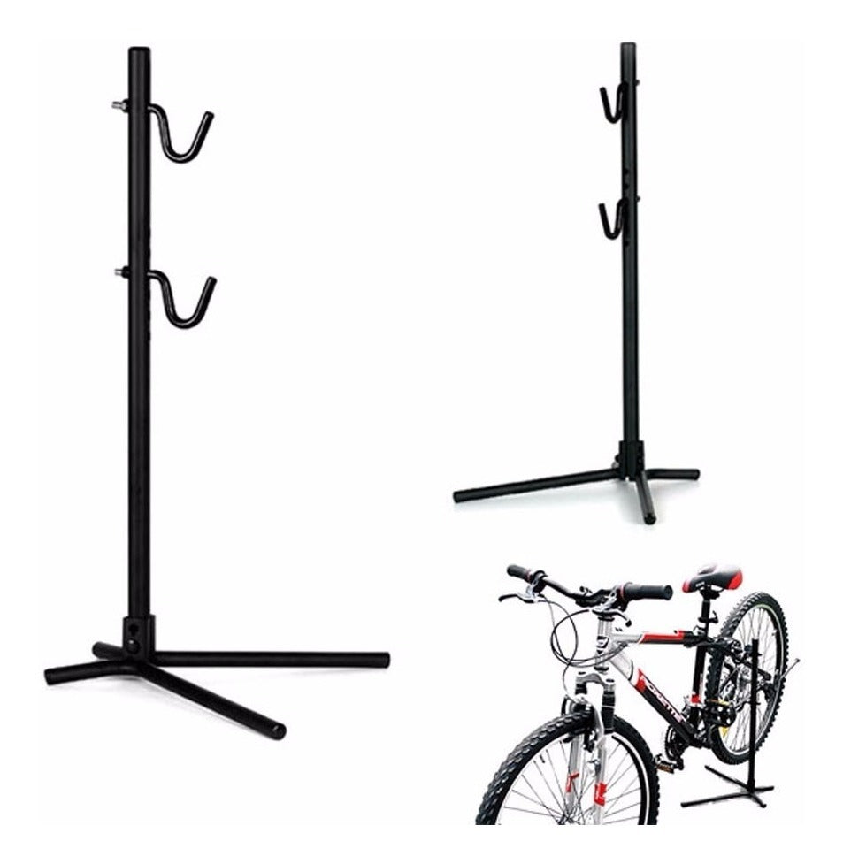 Pack X2 Atril Ajustable Pedestal Para Bicicleta De Aluminio – Estabilidad Superior Y Diseño Robusto