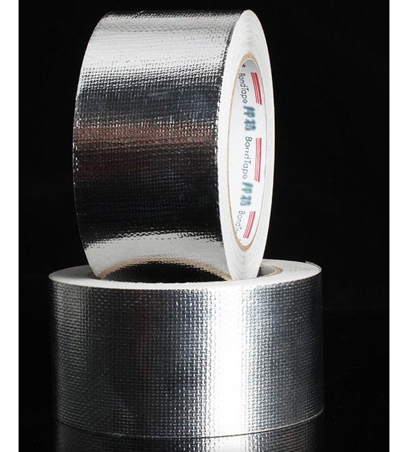 CintaDeAluminio Cinta De Aluminio 50mm X 25 Metros – Resistente y Versátil Para Sellado