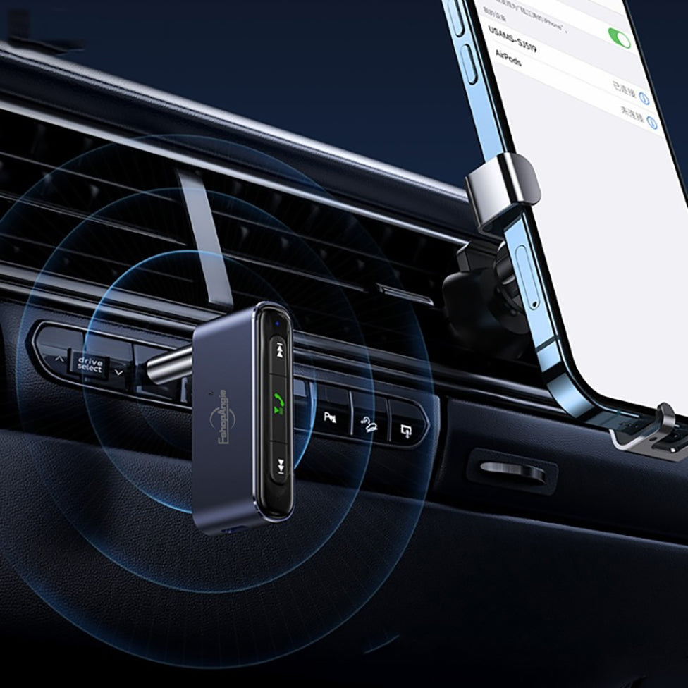 Receptor Bluetooth Auto 3.5mm – Conexión Inalámbrica Estable