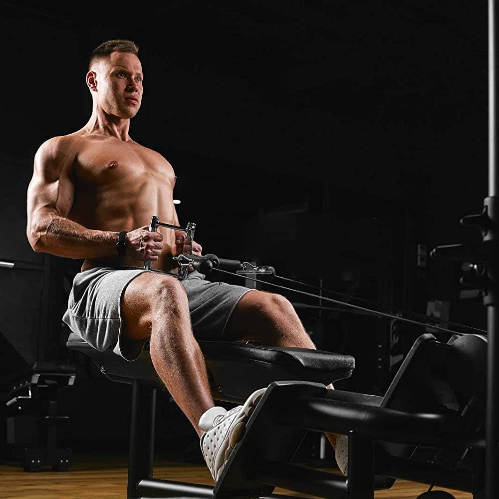GymPro Agarre De Gym Polea Remo Triángulo – Entrenamiento Versátil y Cómodo