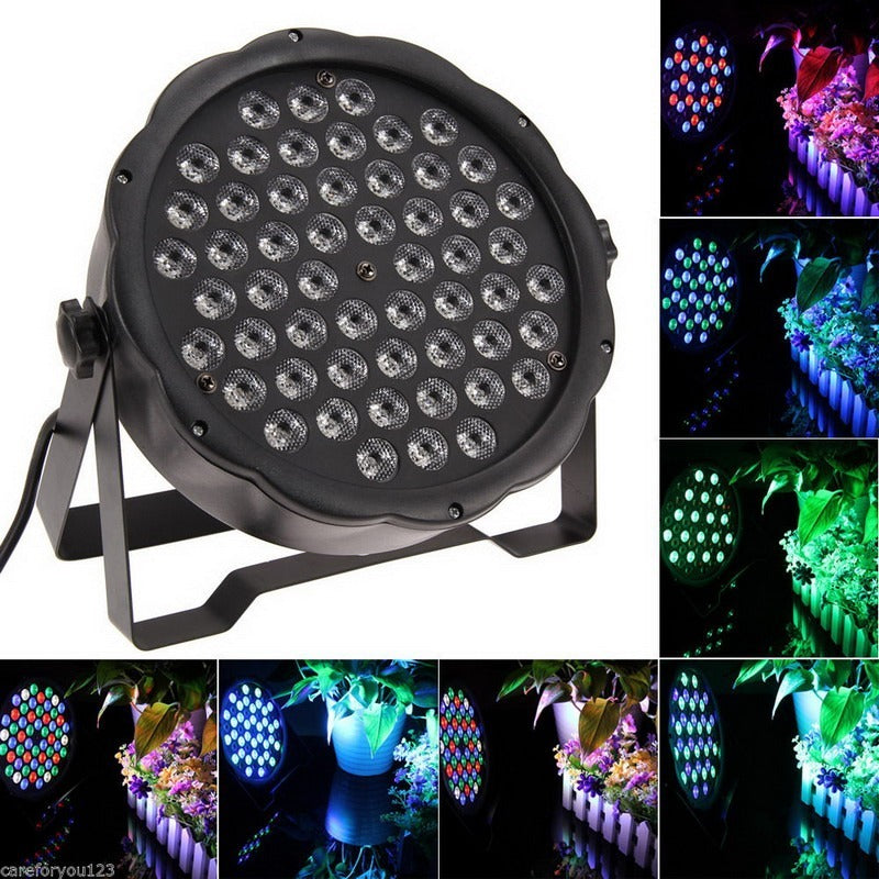 Foco Slim Par 54 LED RGBW – Iluminación Vibrante para Eventos