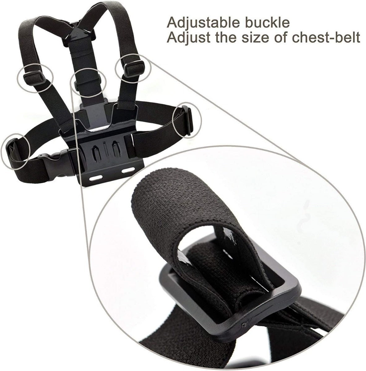 Marca Soporte Celular Ajustable – Grabación Manos Libres Para Aventura