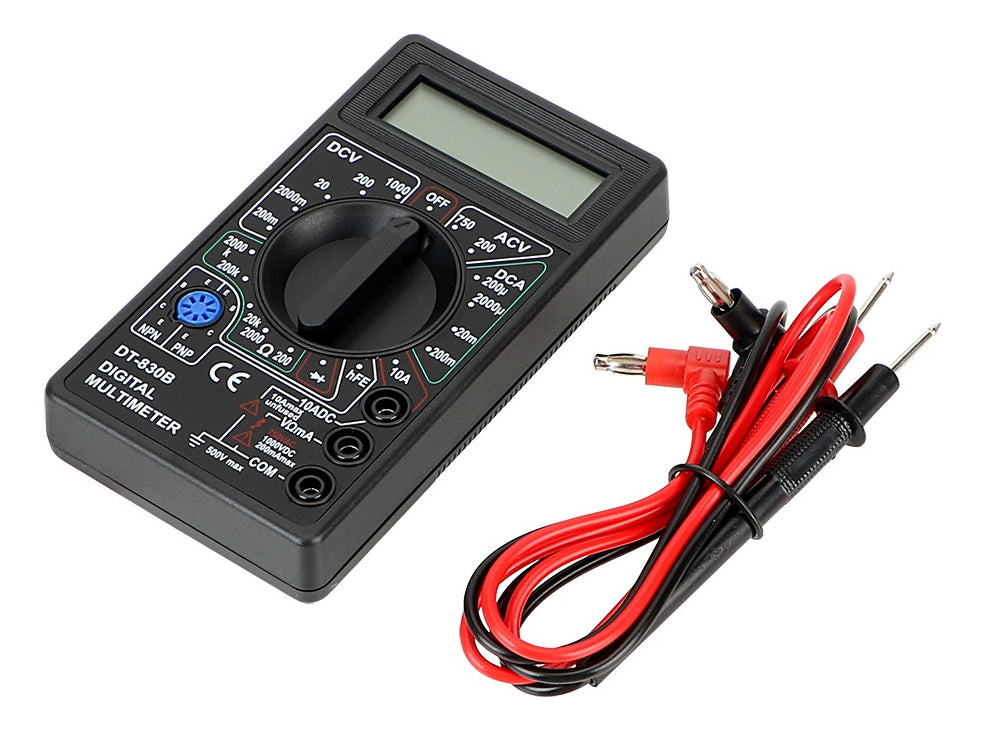 Marca Multitester Digital Multimetro Portatil Dt-830b – Medición Precisa y Confiable