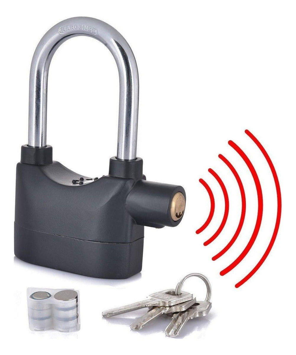 Marca Candado Seguro – Alarma Integrada para Protección Total