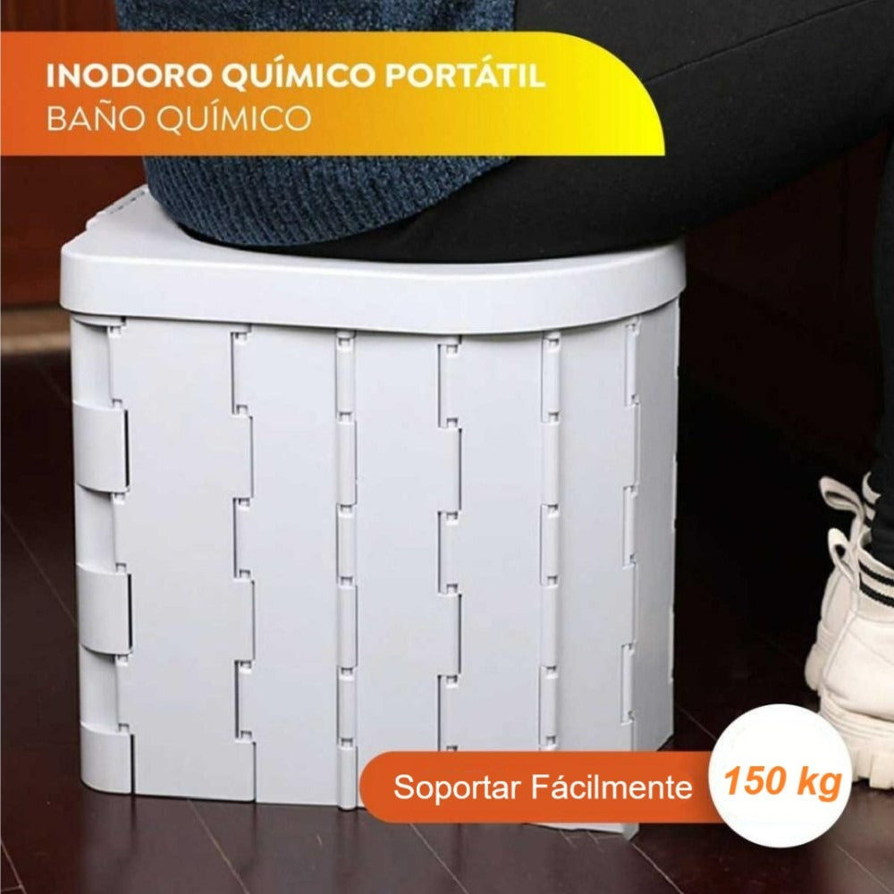 Inodoro Portátil Baño Plegable – Comodidad Para Camping