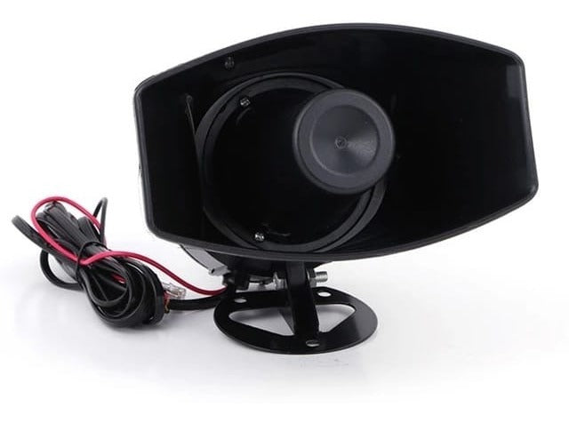 Megáfono Bocina Policial Sirena Carabinero 100W 12V – Sonido Potente y Claro