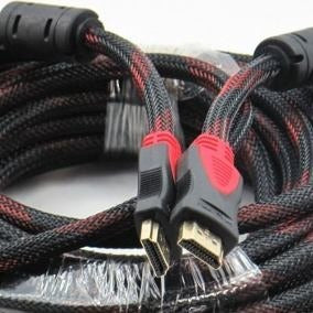 CablePro Cable HDMI Mallado 20mts – Transmisión de Video y Audio Optimizada