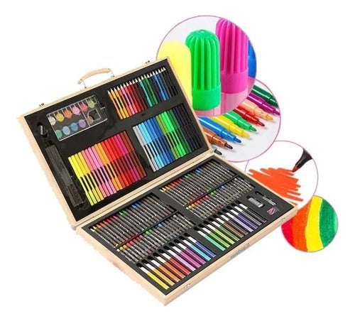 ArteCreativo Set De Dibujo Y Pintura 180 Piezas – Experiencia Artística Completa
