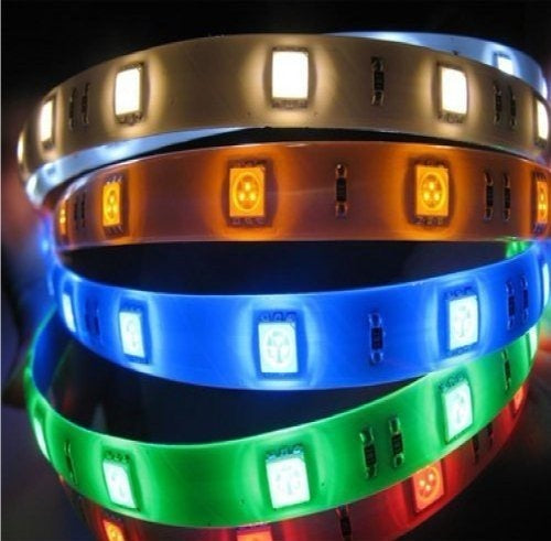 DJ Lights Tira Cinta 300 Led 5mt Rgb 5050 – Iluminación Multicolor Personalizable