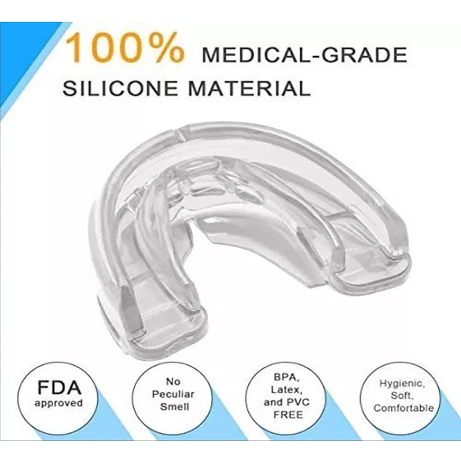 Protector Bucal De Silicona – Protección Superior Para Deportes De Contacto