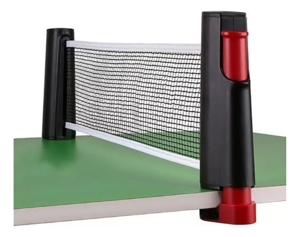 Red Ping Pong – Malla Retráctil Adaptable A Cualquier Mesa