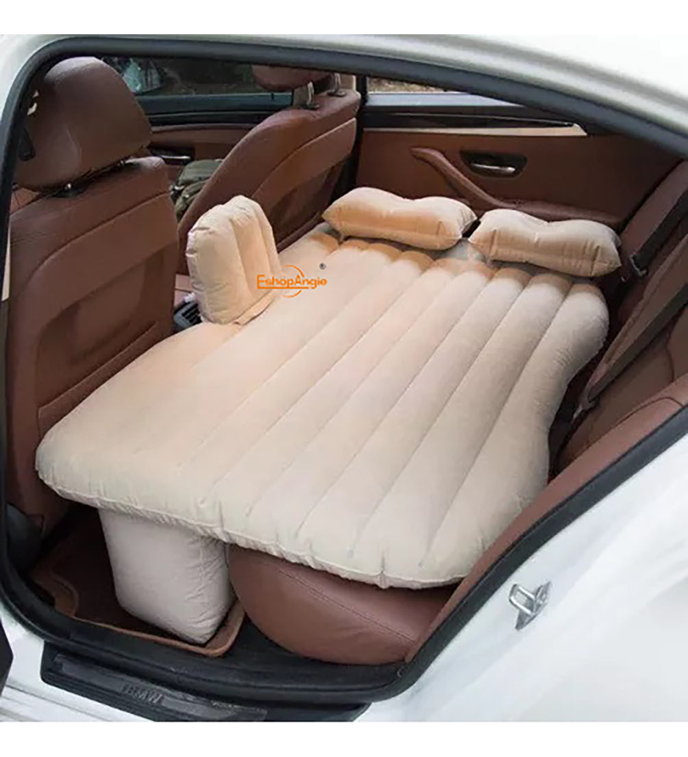 Colchón Inflable Con Compresor 12v – Comodidad Excepcional Para Viajes En Auto