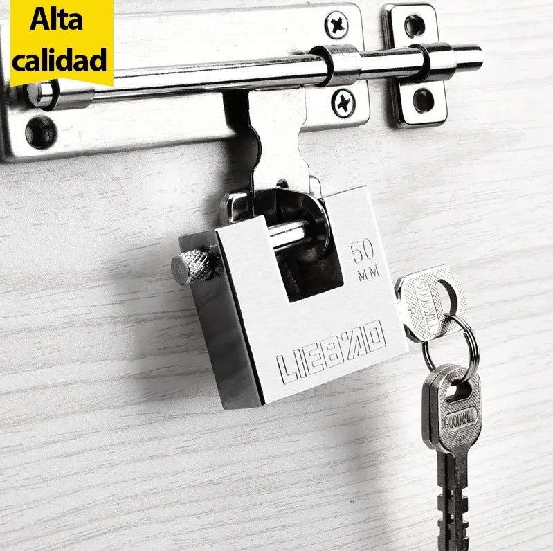 RICHDOOR Candado 70mm Anti Robo – Protección Robusta y Eficiente