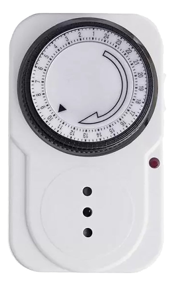 Temporizador Timer Analógico 24 Horas – Control de Tiempo Preciso