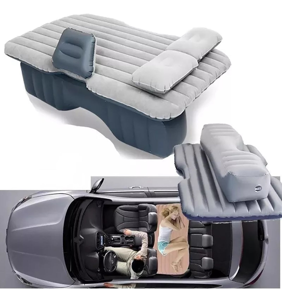 Colchón Inflable Con Compresor 12v – Comodidad Excepcional Para Viajes En Auto
