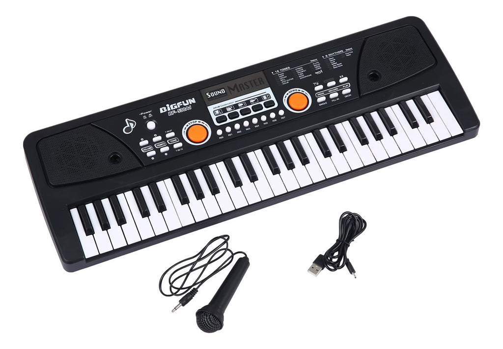Piano Teclado Musical Eléctrico – Ideal Para Niños Con 49 Teclas