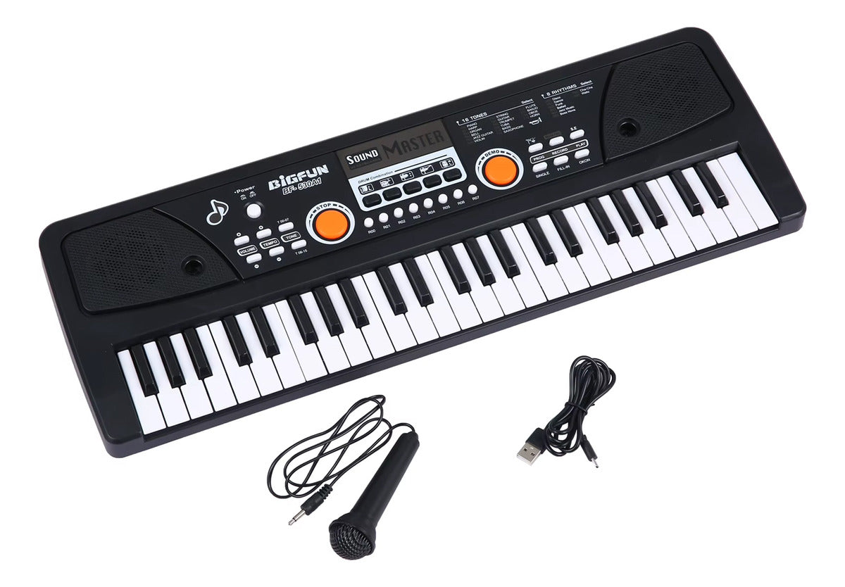 Piano Teclado Musical Eléctrico – Ideal Para Niños Con 49 Teclas