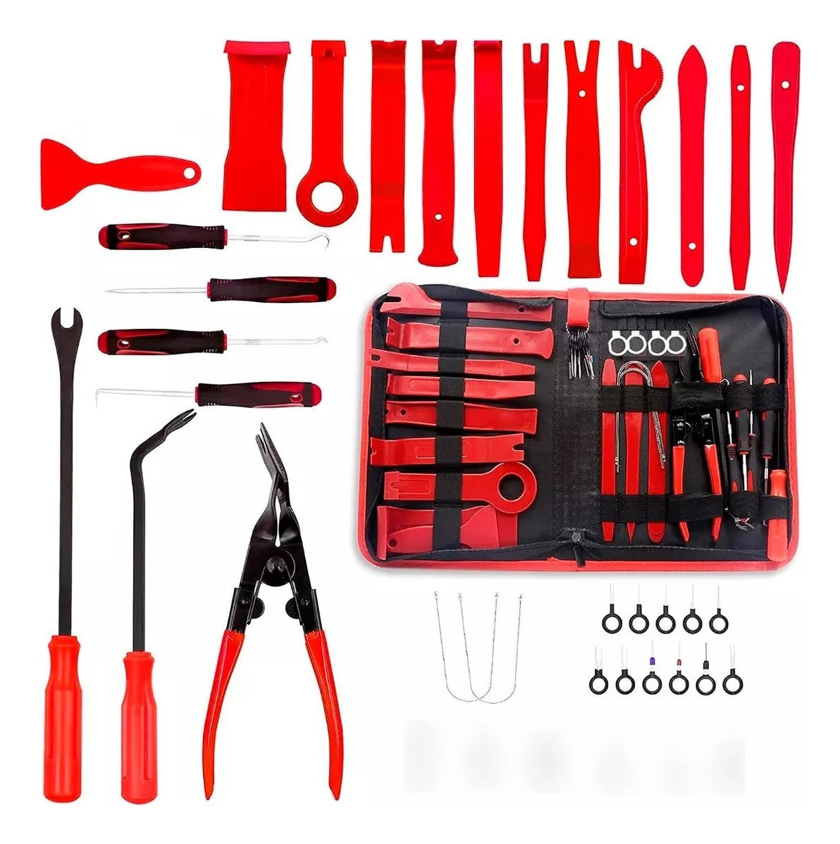 HerramientasAuto Kit De Desmontaje 19 Piezas – Solución Completa Para Tableros De Auto