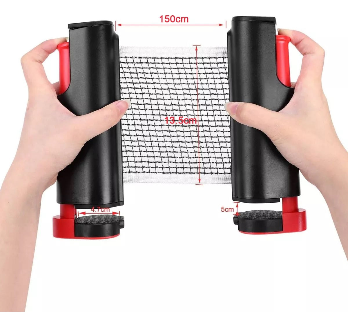 Red Ping Pong – Malla Retráctil Adaptable A Cualquier Mesa