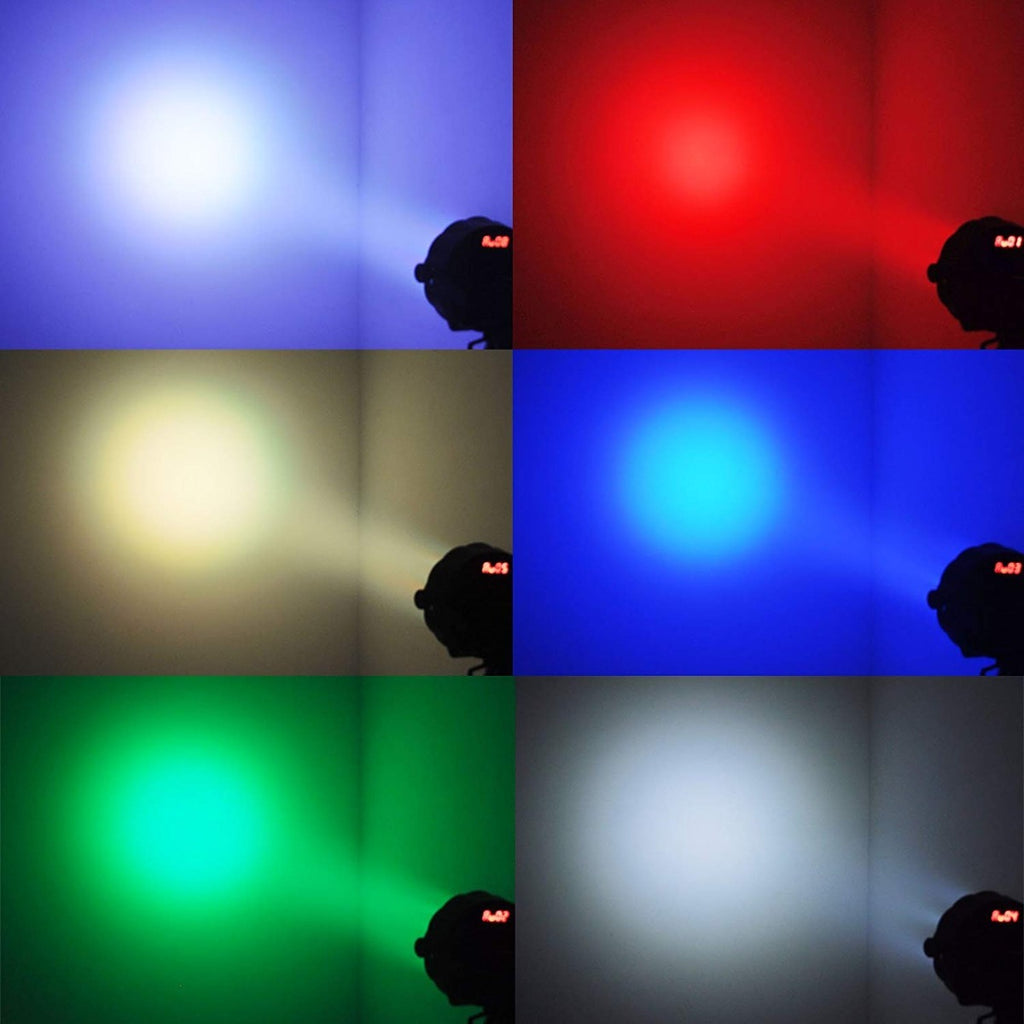 Foco Slim Par 54 LED RGBW – Iluminación Vibrante para Eventos
