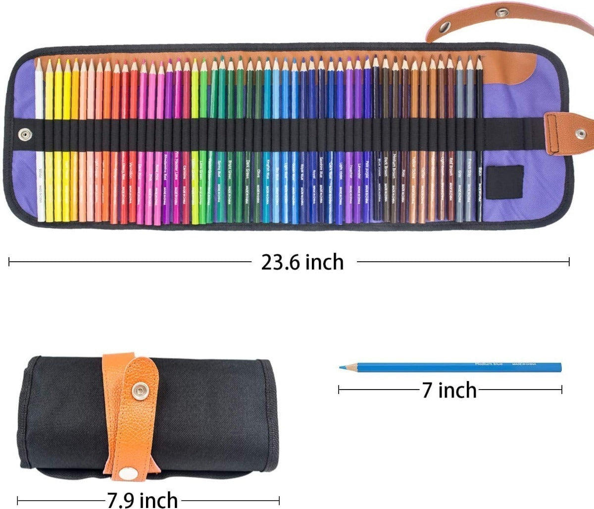 uego De 50 Lápices De Colores Profesionales – Experiencia Artística Excepcional