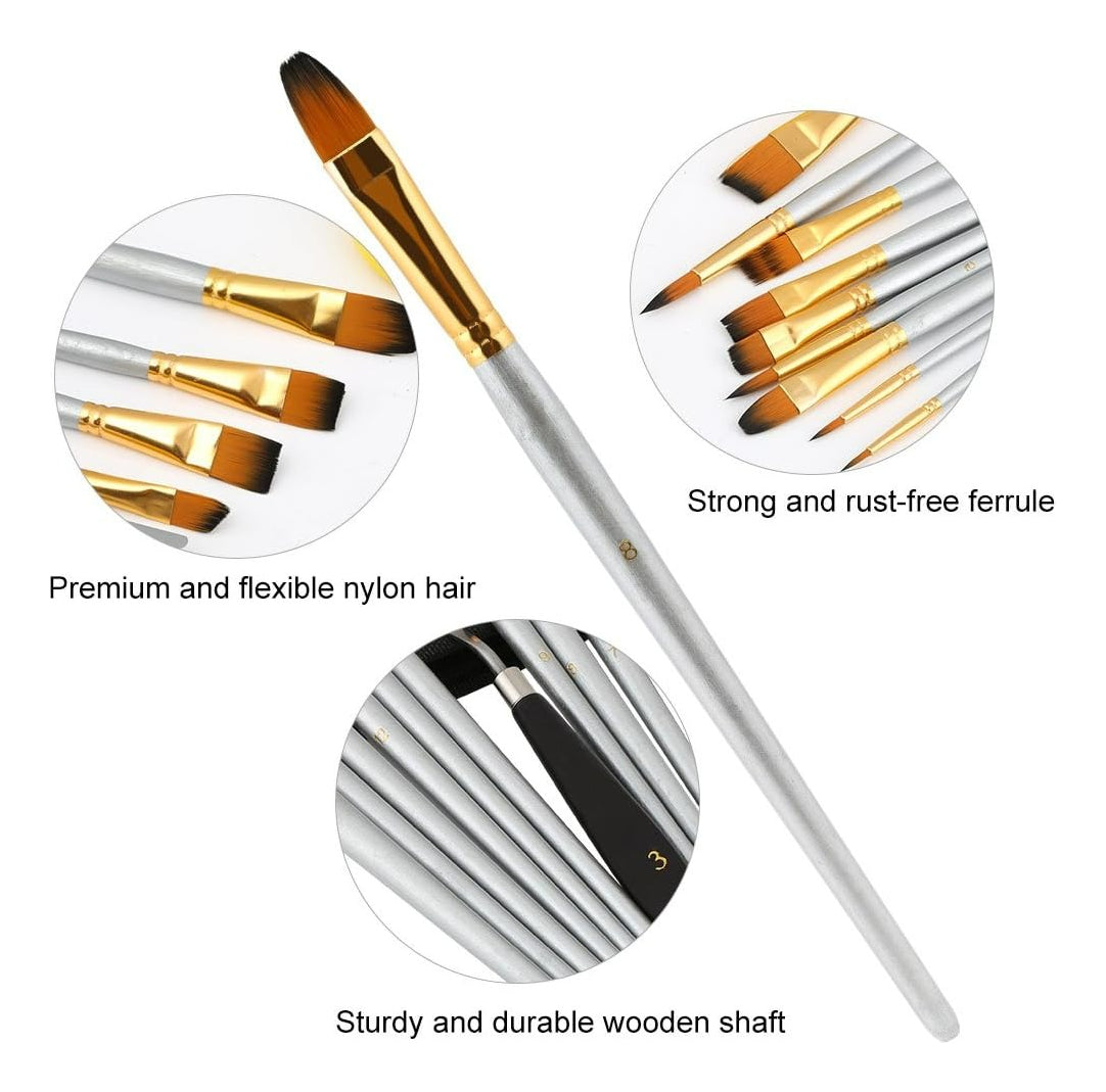 Set Pinceles 15 Piezas – Versatilidad y Calidad para Artistas