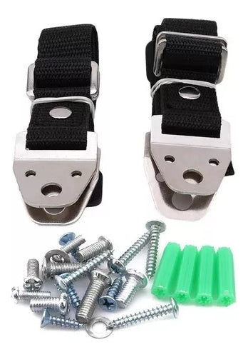 SeguridadMax Correas De Seguridad Para Televisores Y Muebles – Protección Infantil Premium