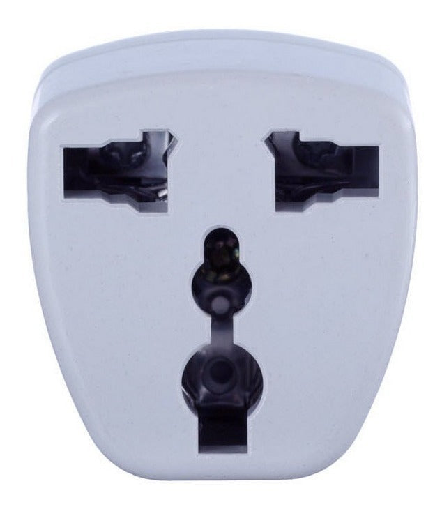 Adaptador Enchufe Americano Europeo A Nacional – Conexión Universal para Viajeros