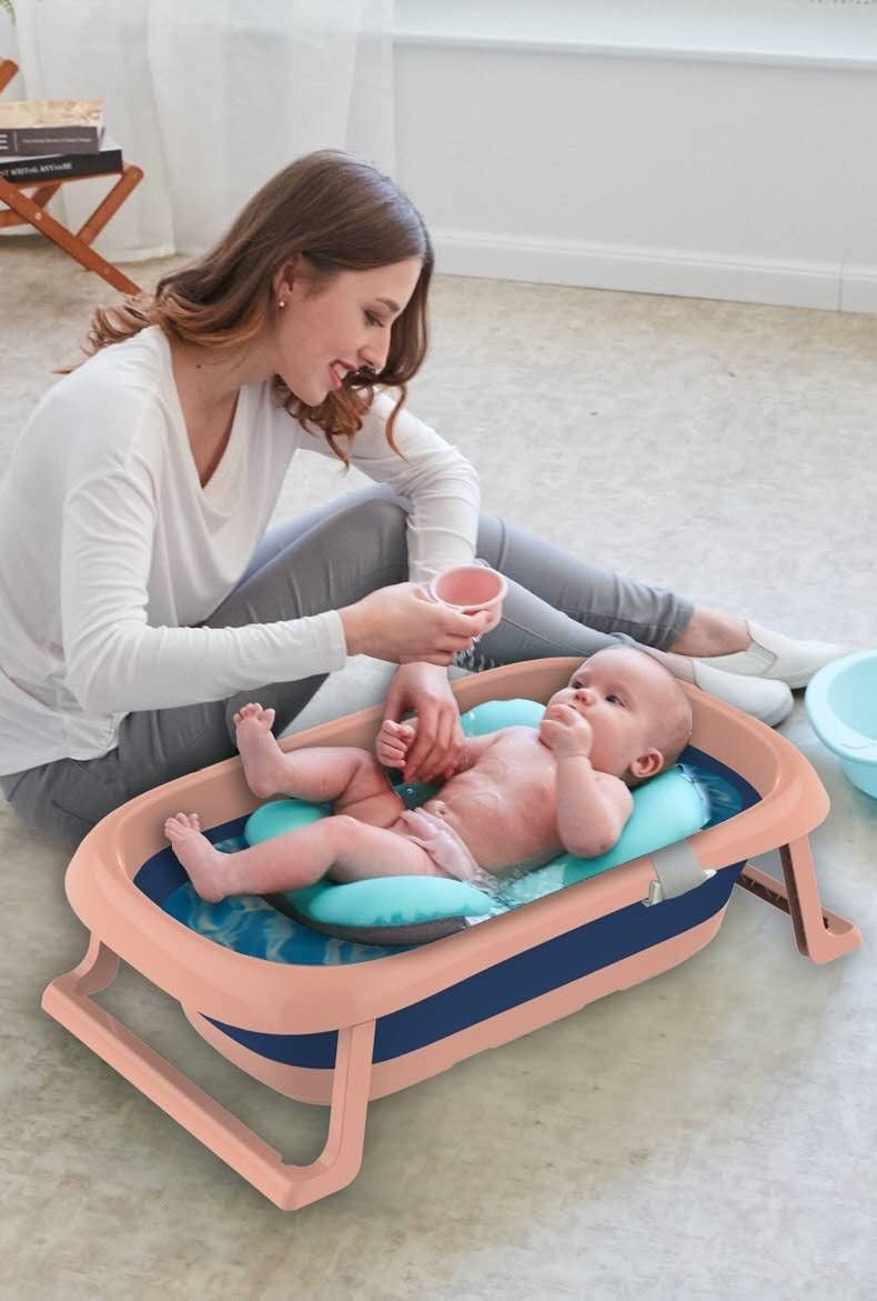 Hamaca Malla Bañera Bebé – Comodidad y Seguridad Ergonomica