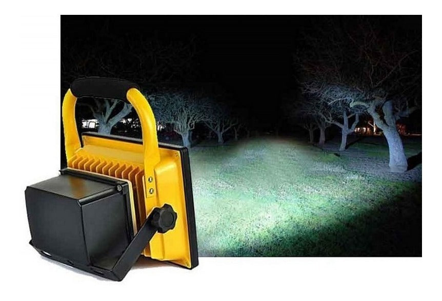 FocoPro Foco Led 10w Portátil Recargable – Iluminación Eficiente para Camping