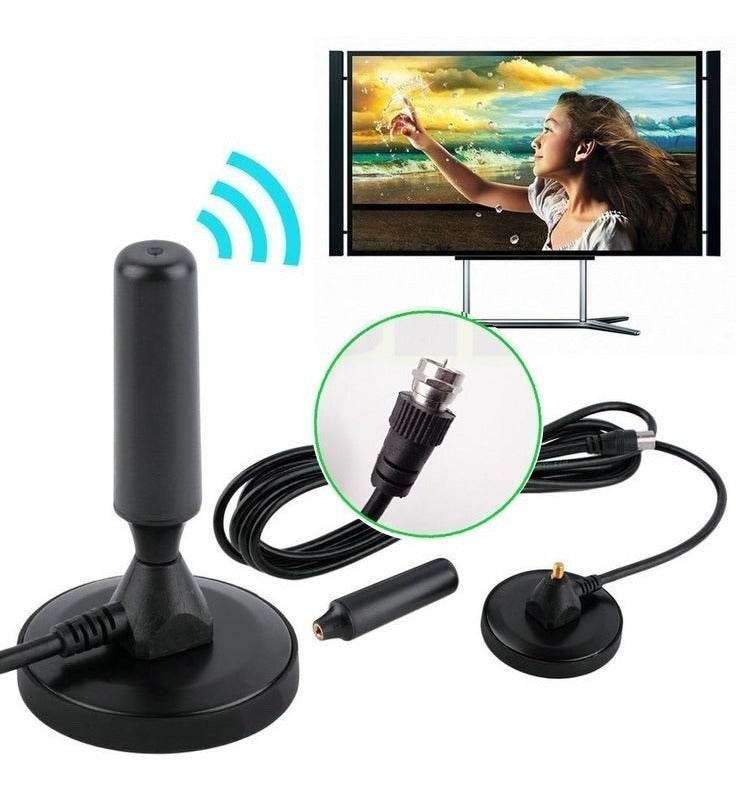 SG-3003 Antena TV Digital Abierta HD – Diseño 360 Grados para Recepción Óptima