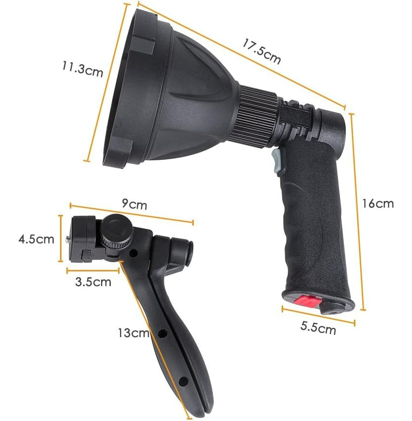 Marca Desconocida Linterna Super Brillante 1200lm – Iluminación Potente y Recargable