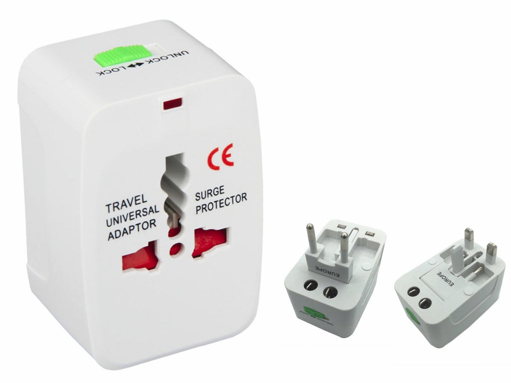 Adaptador Viajero Universal X3 – Alta Calidad y Seguridad para Tus Viajes