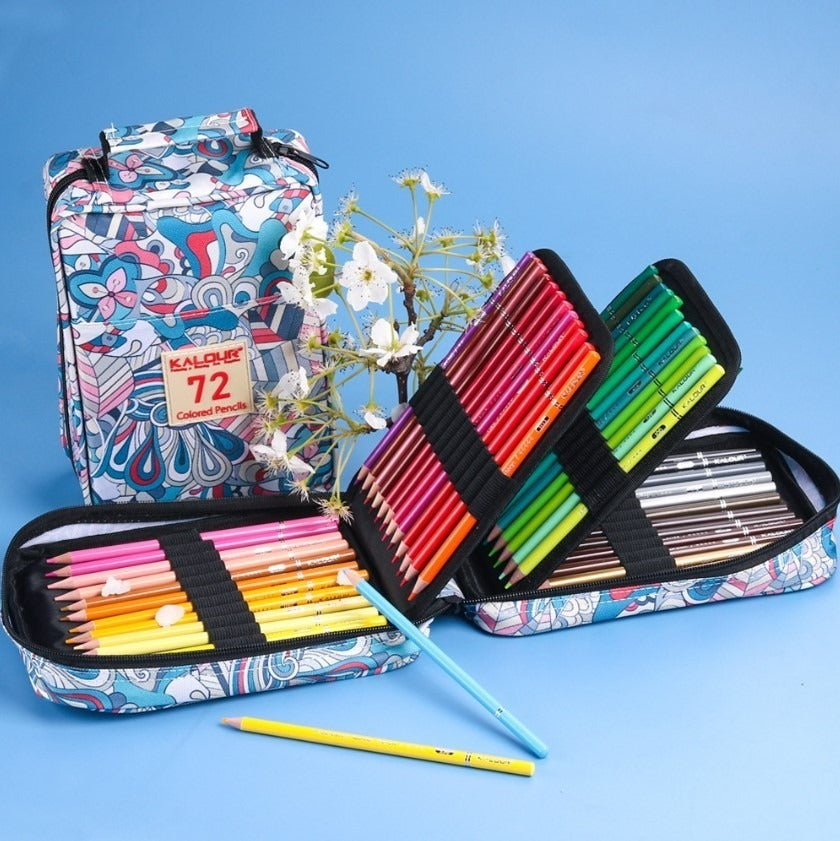 Juego De 72 Lapices De Colores Acuarela – Colores Vibrantes Para Creatividad