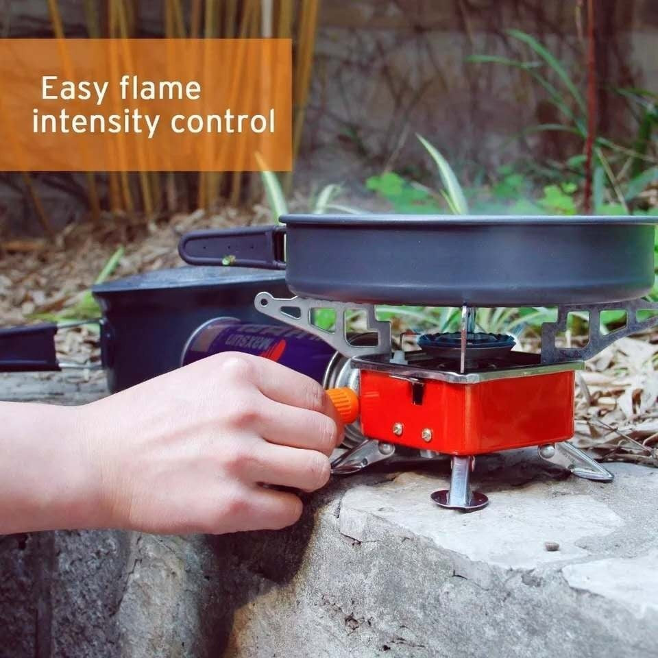Cocinero Mini Gas Camping – Cocción Portátil y Eficaz