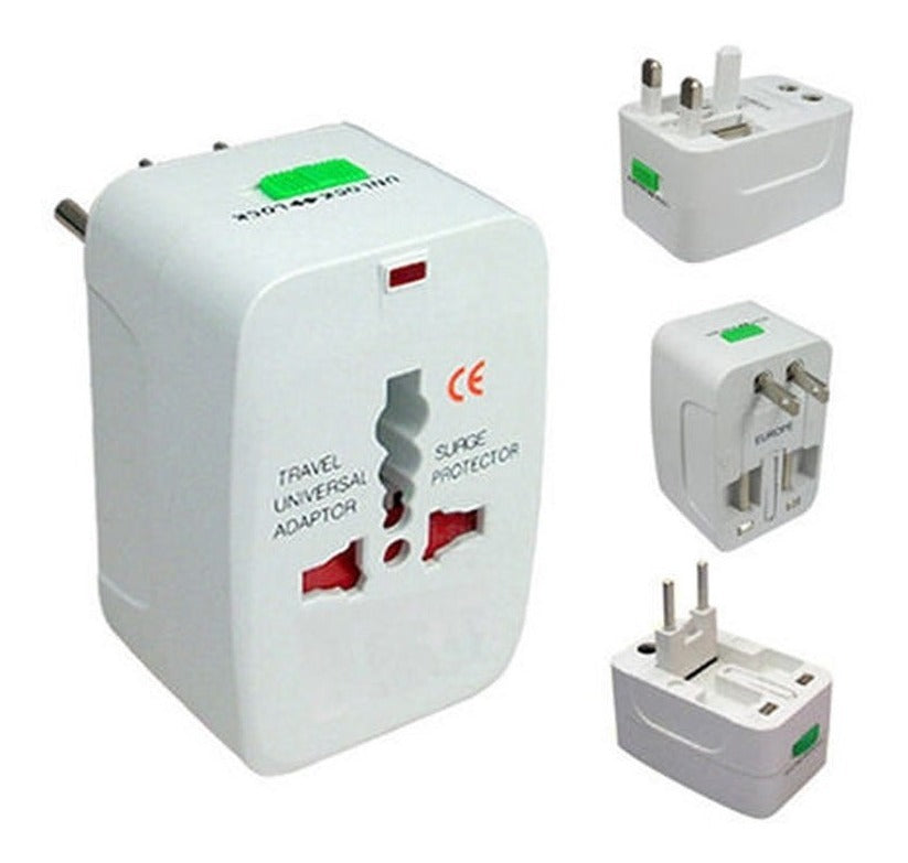 Adaptador Viajero Universal X3 – Alta Calidad y Seguridad para Tus Viajes