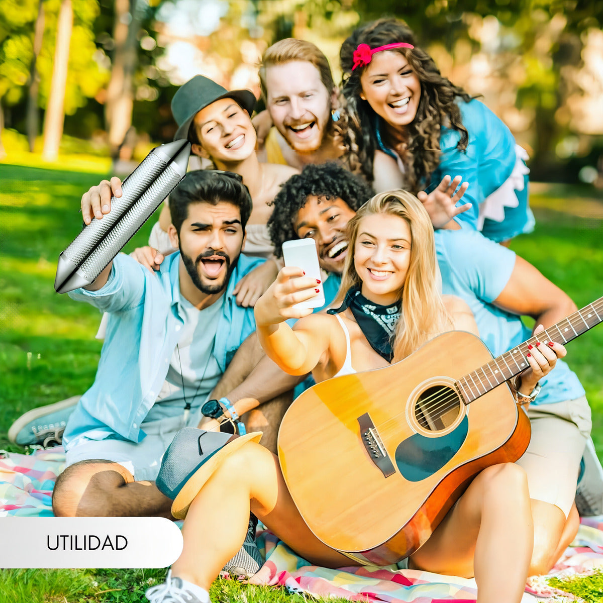 Guiro Torpedo Profesional – Sonido Vibrante y Único