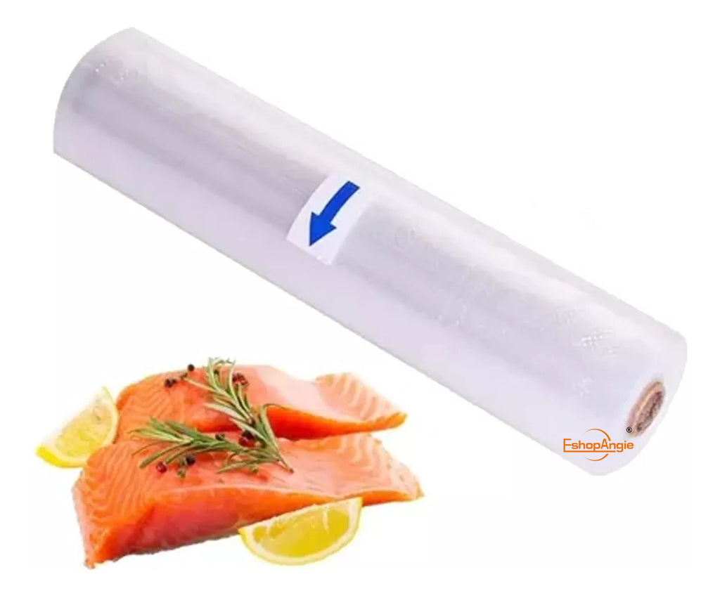 X2 Rollo Bolsas Maquina Selladora Al Vacio – Conservación Óptima de Alimentos