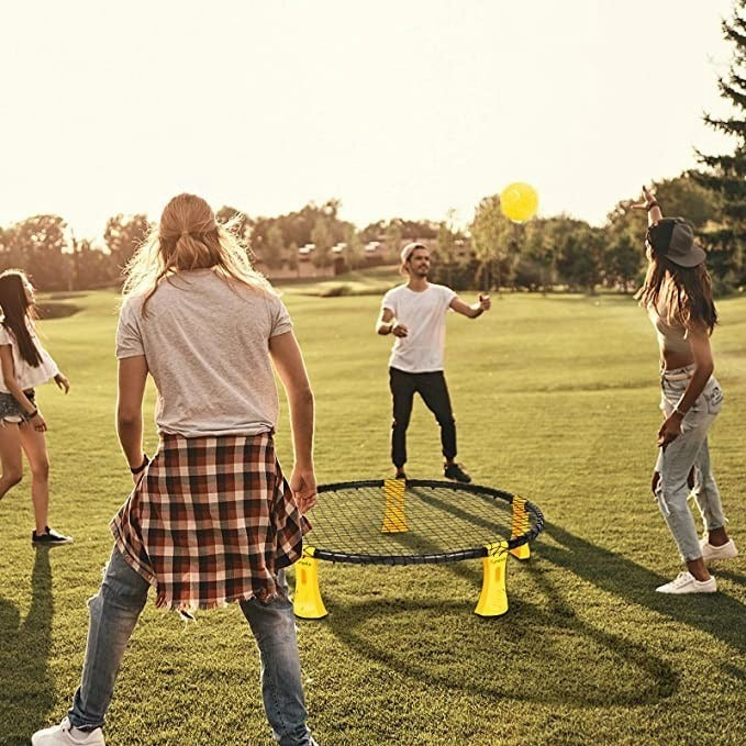 Spikeball Inc Mini Juego De Playa Spikeball – Diversión y Ejercicio al Aire Libre