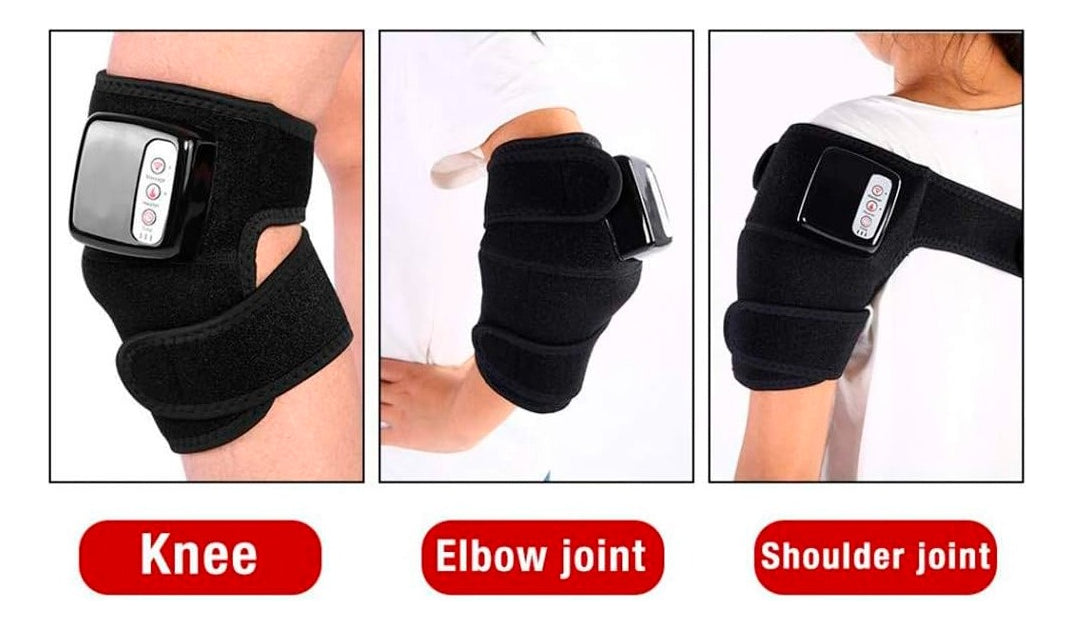 Masajeador Eléctrico Rodilla/Codo – Alivio de Dolor Inalámbrico y Recargable